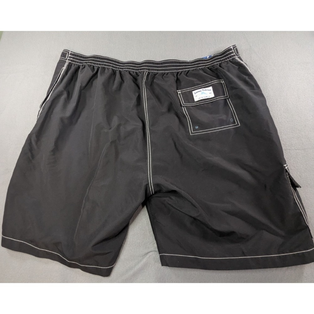Tommy Bahama Mens XXXLT Naples Board Shorts Swim Trunks Black Contrast Stitching - Picture 7 of 9